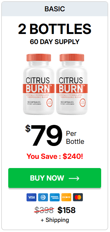 CitrusBurn 30 days supply order now